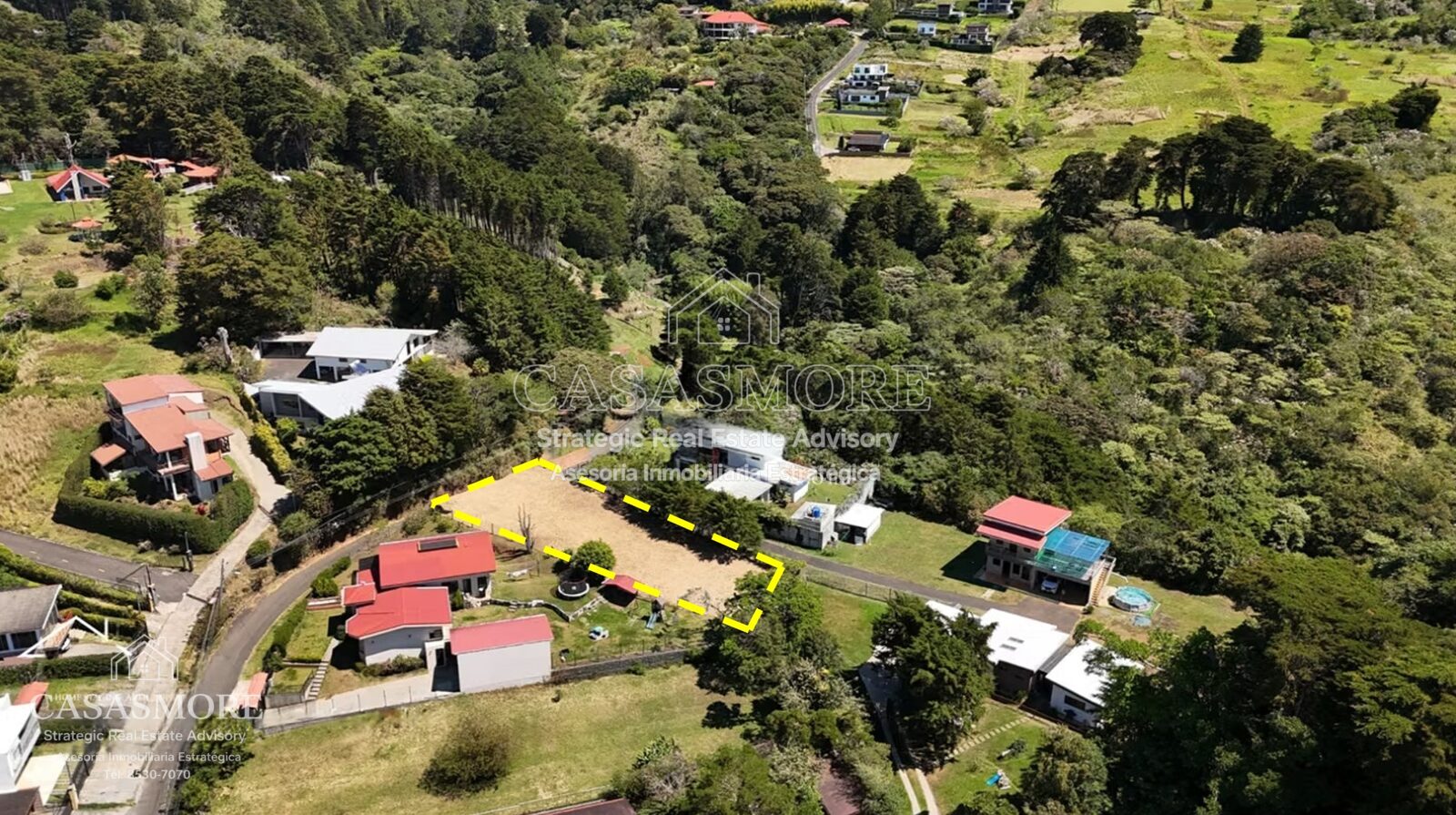 VENTA LOTE | CONCEPCION SAN RAFAEL DE HEREDIA | 715 M2 | 19.5 M DE FRENTE
