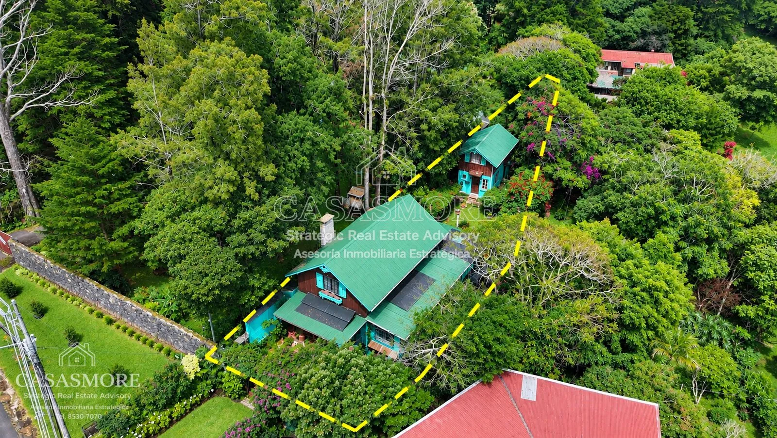 HOUSE + INDEPENDENT APARTMENT FOR SALE | SWISS CHALET-STYLE ARCHITECTURE | 423 SQ. M. LOT | HEART OF LOS ÁNGELES, SAN RAFAEL DE HEREDIA